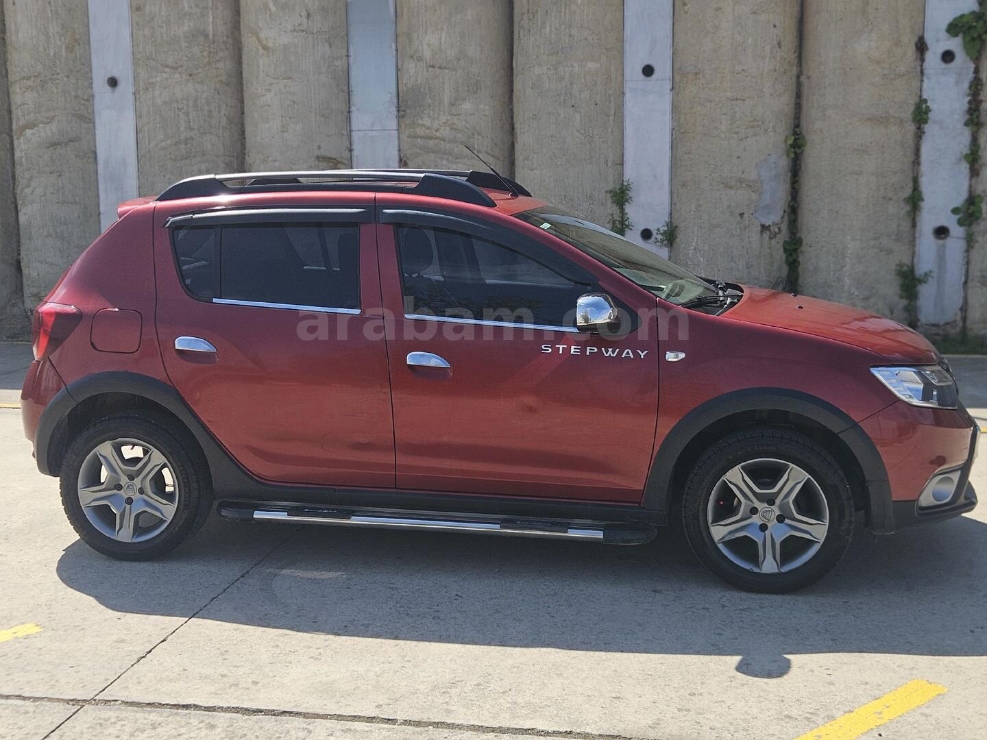 Sahibinden Dacia Sandero 0.9 TCe Stepway Easy-R 2017 Model Yalova 80.000 km Kırmızı 7