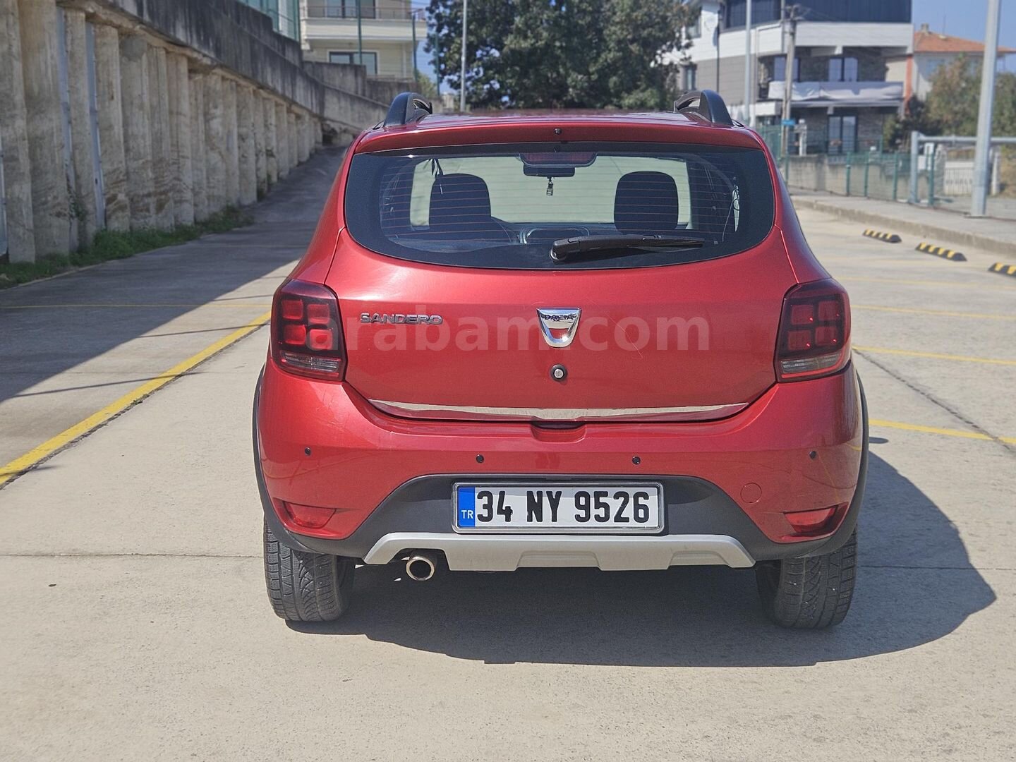 Sahibinden Dacia Sandero 0.9 TCe Stepway Easy-R 2017 Model Yalova 80.000 km Kırmızı 5