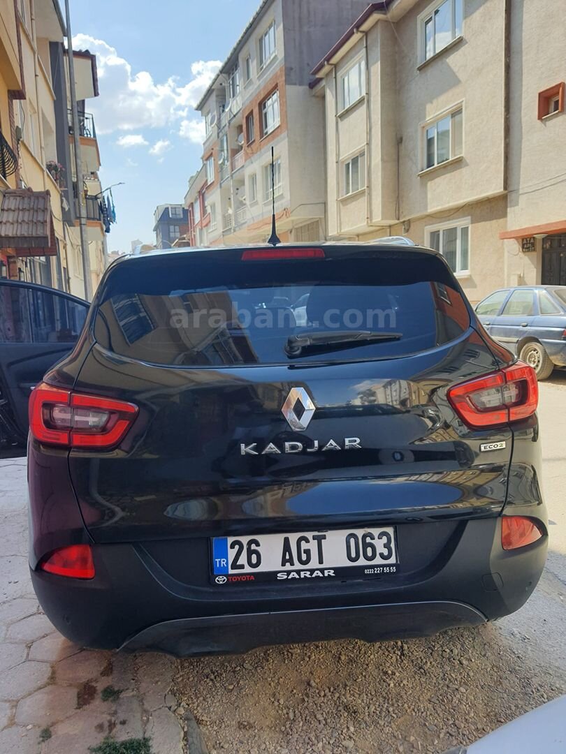 2016 ÇIKIŞLI RENAULT KADJAR 1.5 DİZEL İCON KAZASIZ BOYASIZ TRAMERSİZ AİLE ARABASI 5