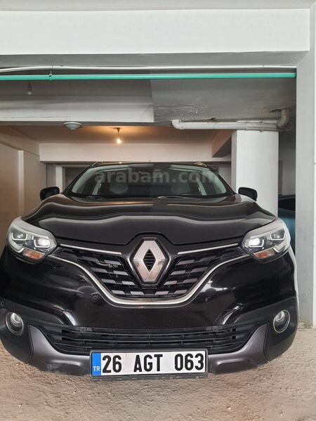 2016 ÇIKIŞLI RENAULT KADJAR 1.5 DİZEL İCON KAZASIZ BOYASIZ TRAMERSİZ AİLE ARABASI