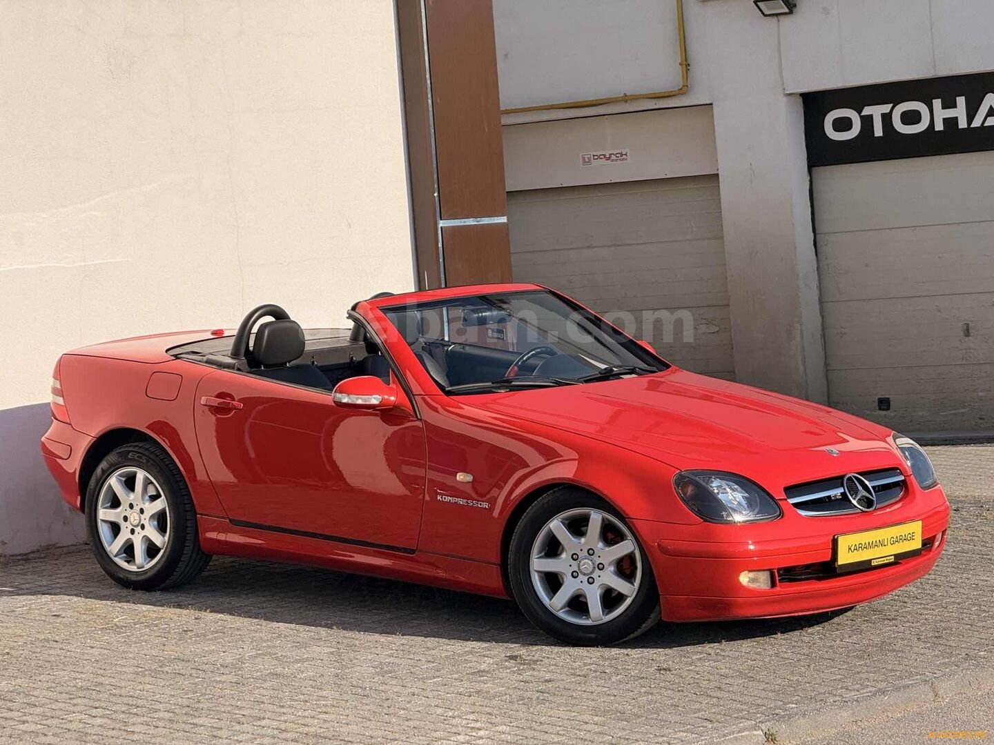 Galeriden Mercedes - Benz SLK 230 Kompressor 1998 Model Eskişehir 214.000 km Kırmızı 6