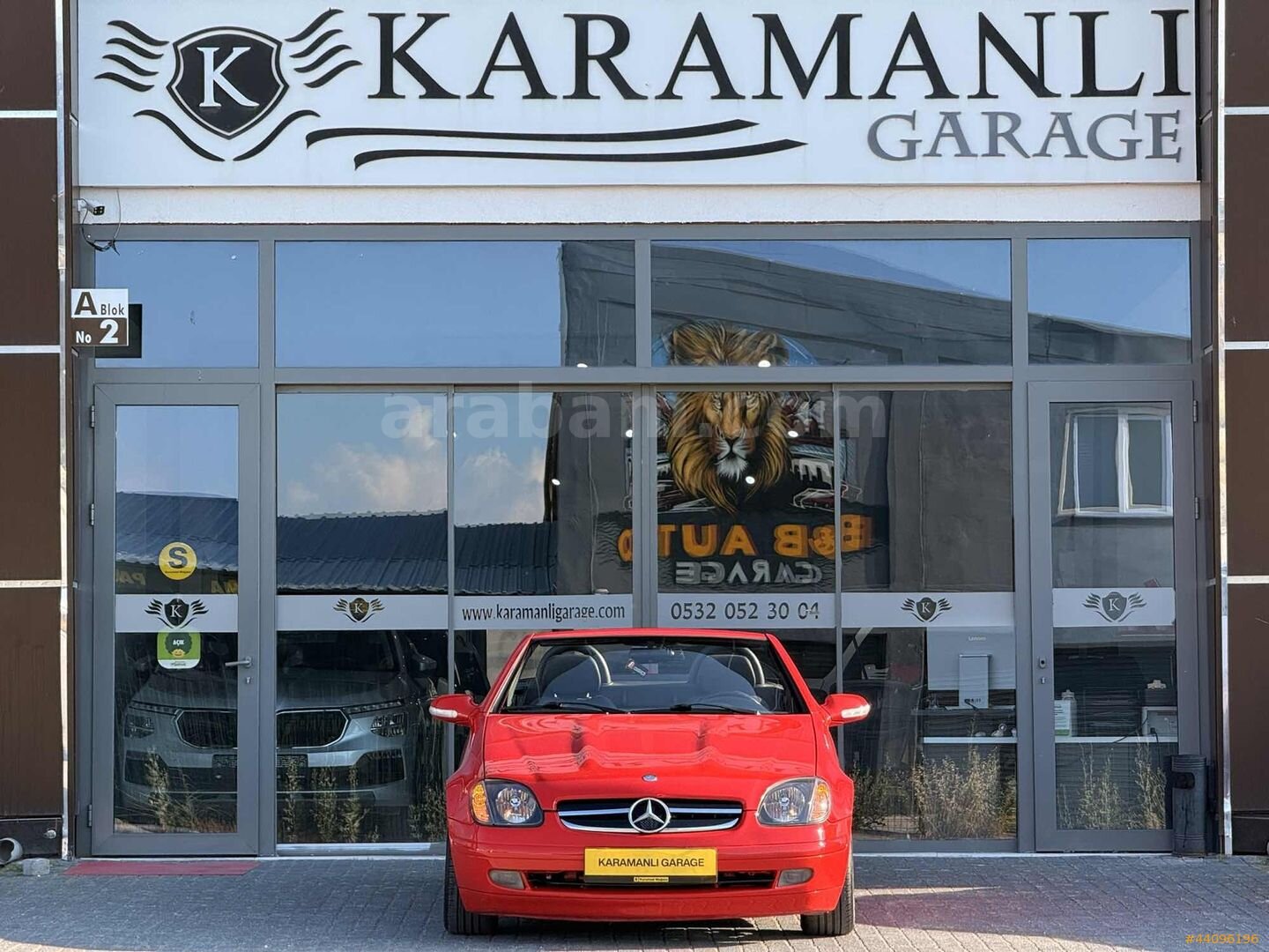 Galeriden Mercedes - Benz SLK 230 Kompressor 1998 Model Eskişehir 214.000 km Kırmızı 1