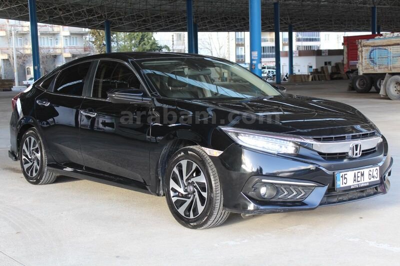 Sahibinden Honda Civic 1.6i VTEC Executive 2018 Model 172.000 km Siyah