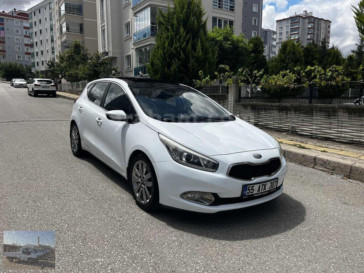 Galeriden Kia Ceed 1.6 CRDi Concept Plus 2013 Model Samsun 254.000 km Beyaz 4