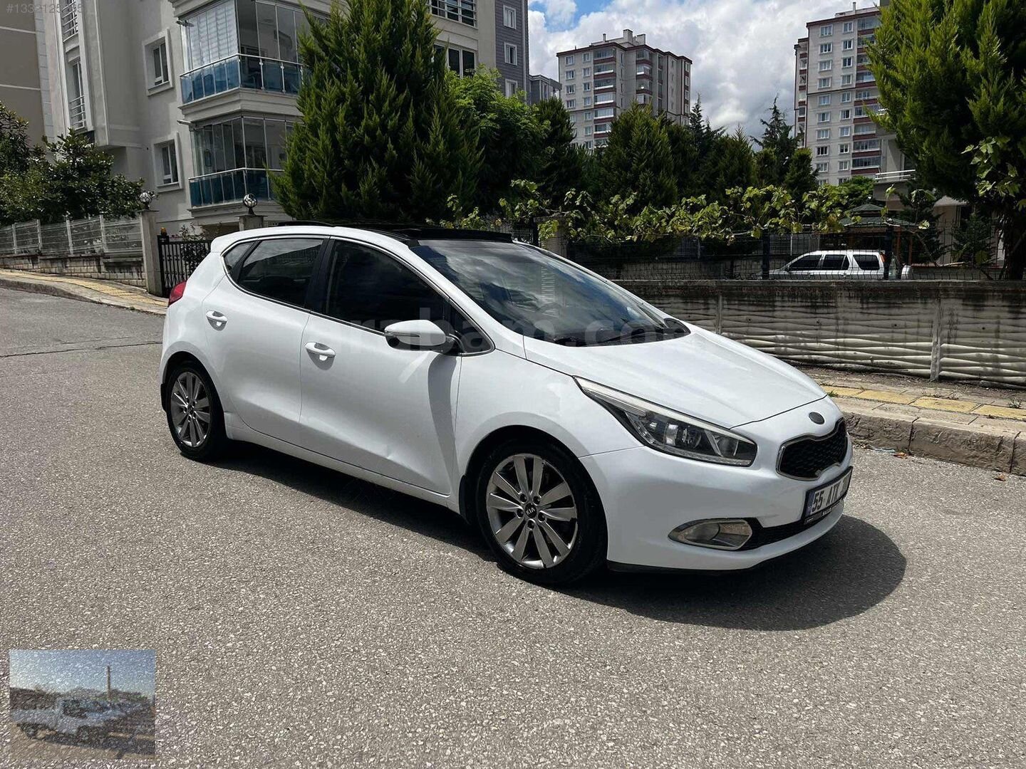 Galeriden Kia Ceed 1.6 CRDi Concept Plus 2013 Model Samsun 254.000 km Beyaz 5