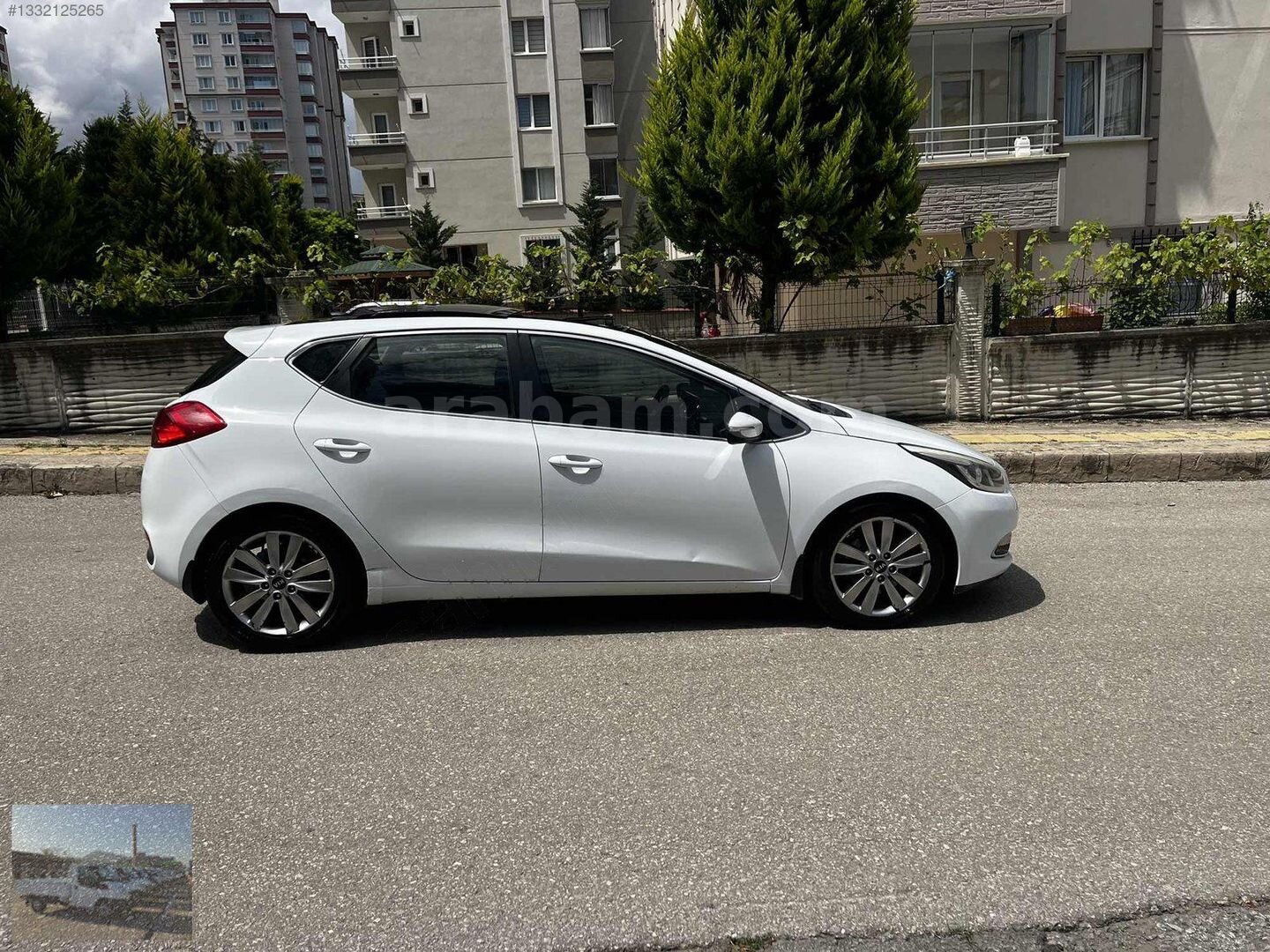 Galeriden Kia Ceed 1.6 CRDi Concept Plus 2013 Model Samsun 254.000 km Beyaz 6