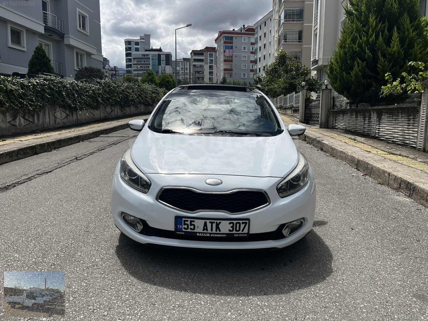 Galeriden Kia Ceed 1.6 CRDi Concept Plus 2013 Model Samsun 254.000 km Beyaz 3