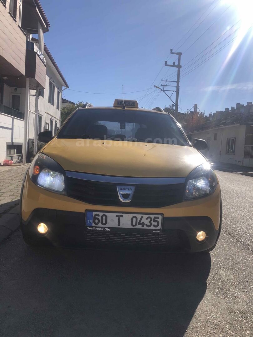 Sahibinden Dacia Sandero 1.5 dCi Stepway 2012 Model Tokat 485.000 km Sarı 2