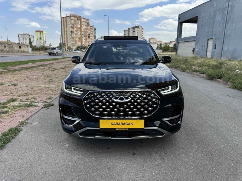 Galeriden Chery Tiggo 8 Pro 1.6 TGDI Luxury 2023 Model Kayseri 50.000 km Siyah