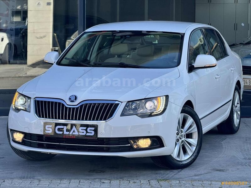 HATASIZ BOYASIZ 2015 MODEL SKODA SUPERB 1.6TDI ELEGANCE 171.KM