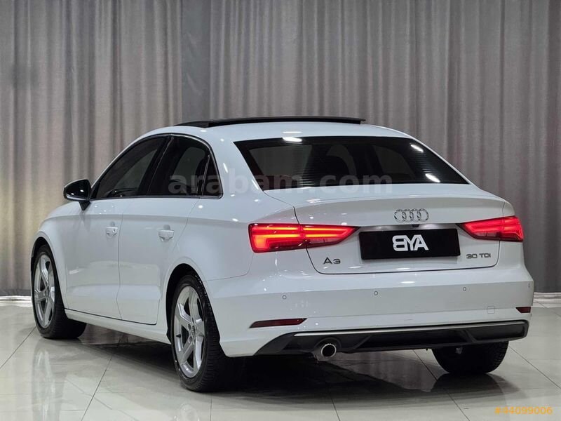 BYA I 2019 AUDI A3 SEDAN 30TDI SPORT CAM TAVAN KEYLSS RECARO VS 6