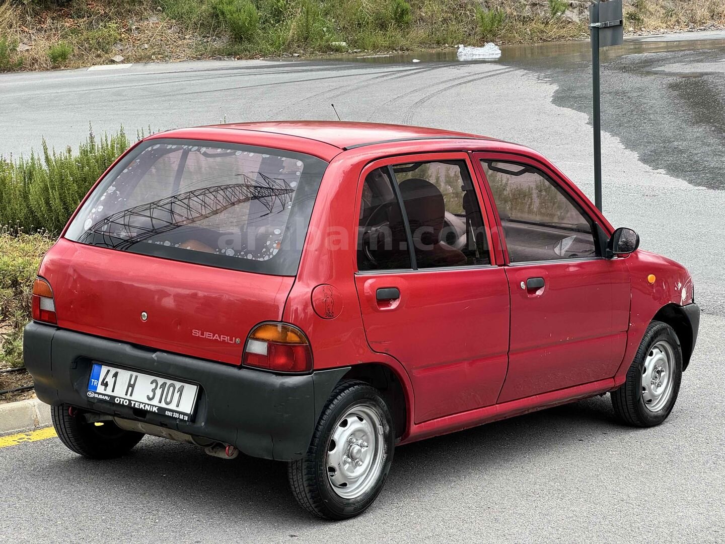 Sahibinden Subaru Vivio GL 1997 Model İstanbul 242.000 km Kırmızı 4