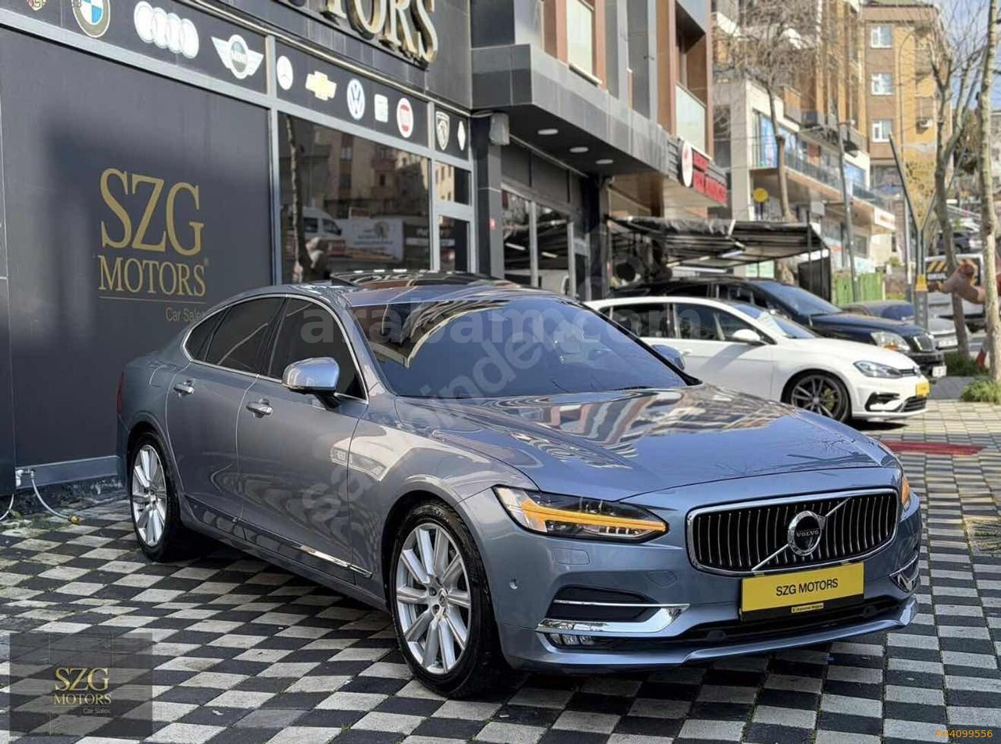 Galeriden Volvo S90 2.0 D D5 Inscription 2016 Model İstanbul 299.000 km Mavi 2