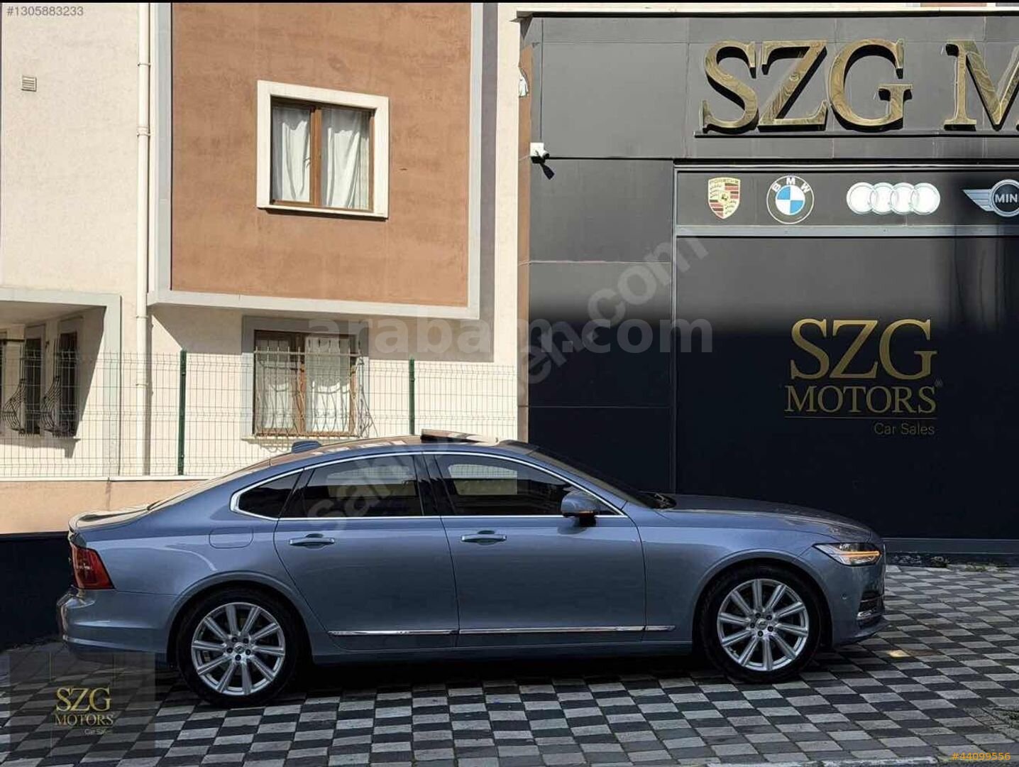 Galeriden Volvo S90 2.0 D D5 Inscription 2016 Model İstanbul 299.000 km Mavi 4