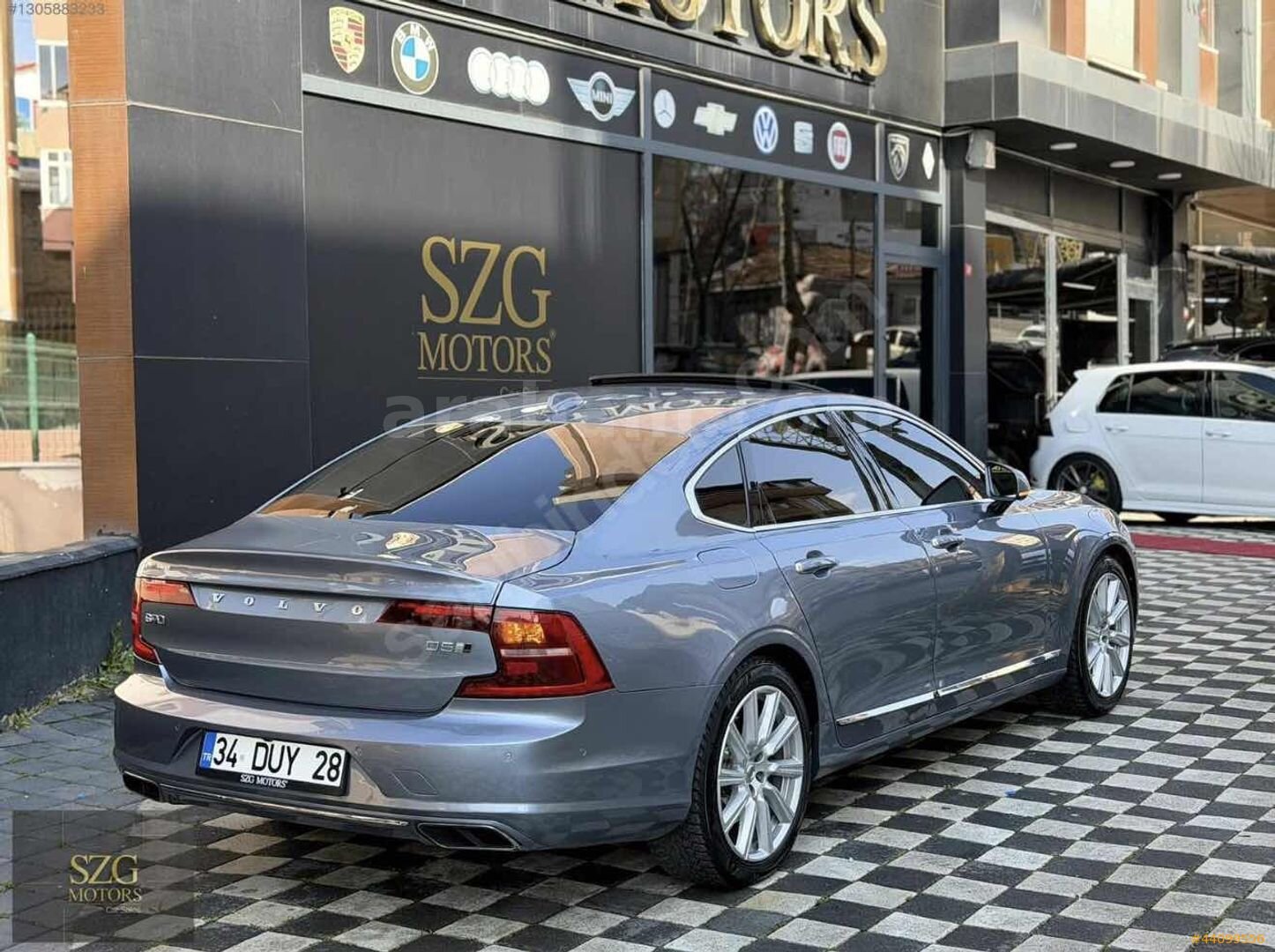 Galeriden Volvo S90 2.0 D D5 Inscription 2016 Model İstanbul 299.000 km Mavi 6