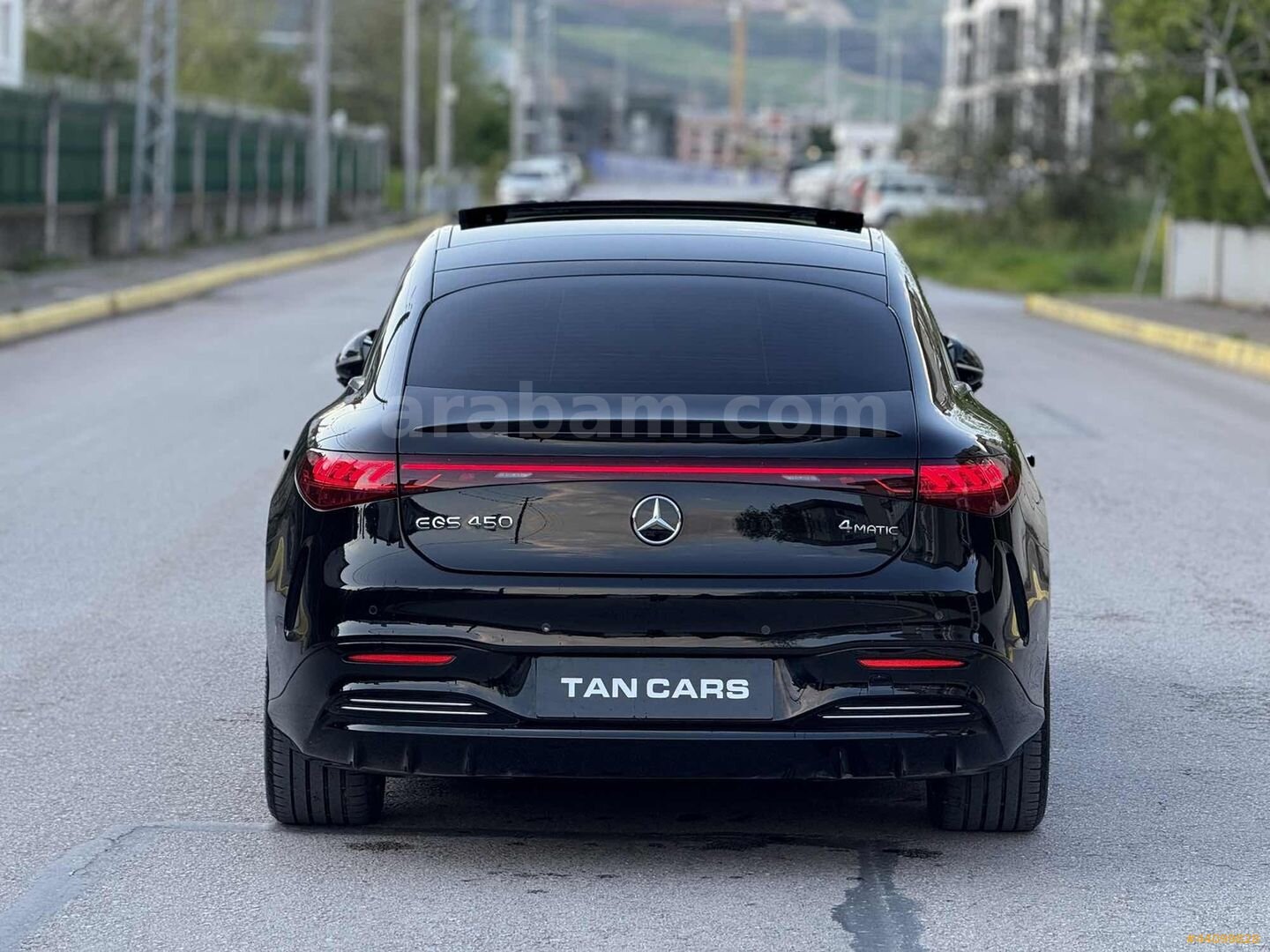 Galeriden Mercedes - Benz EQS 450+ 2025 Model Kocaeli 8.000 km Siyah 6