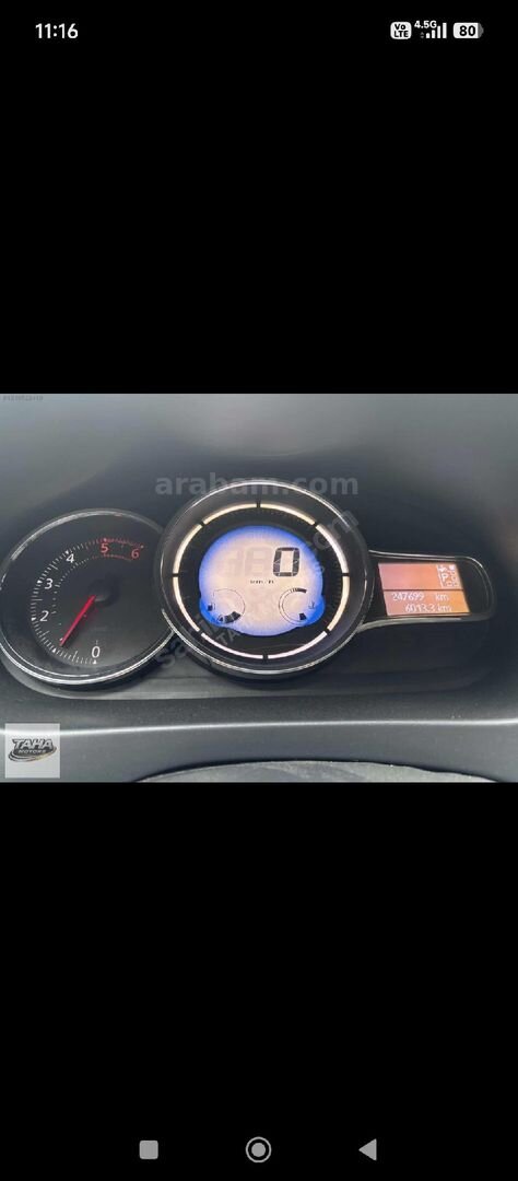 Sahibinden Renault Fluence 1.5 dCi Icon 2013 Model Antalya 252.000 km Siyah 4