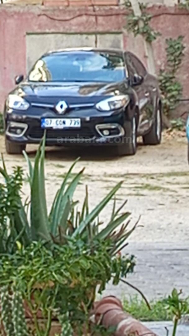 Sahibinden Renault Fluence 1.5 dCi Icon 2013 Model Antalya 252.000 km Siyah 2