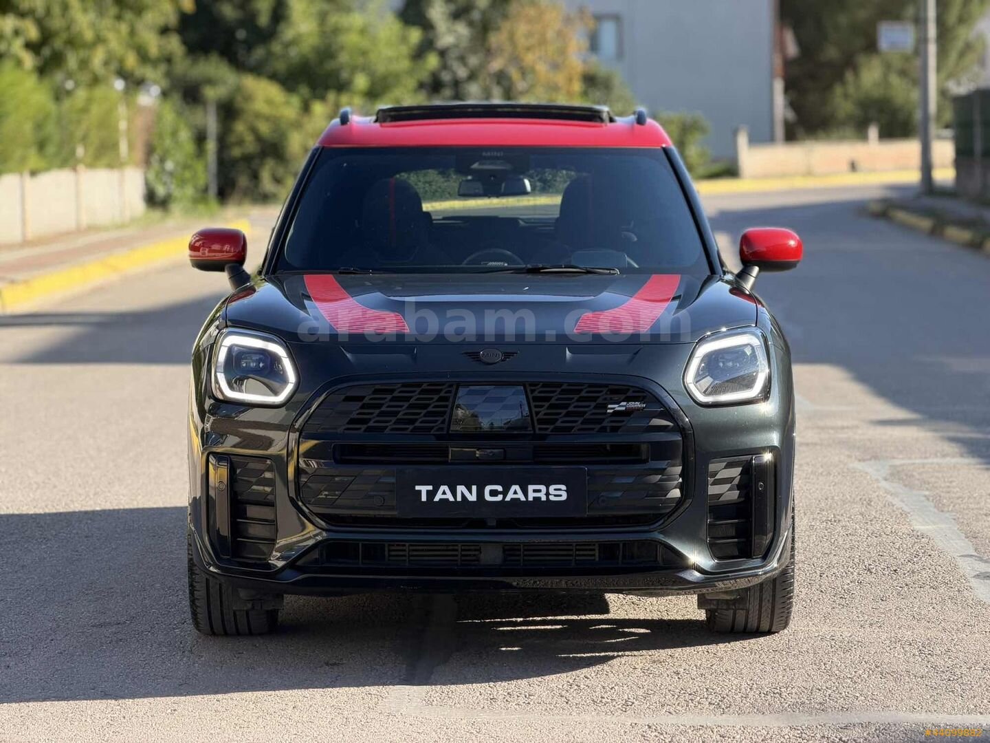 TAN CARS'DAN 2024 MİNİ COUNTRYMAN 1.5 C JCW HATASIZ KIRMIZI-GRİ 2