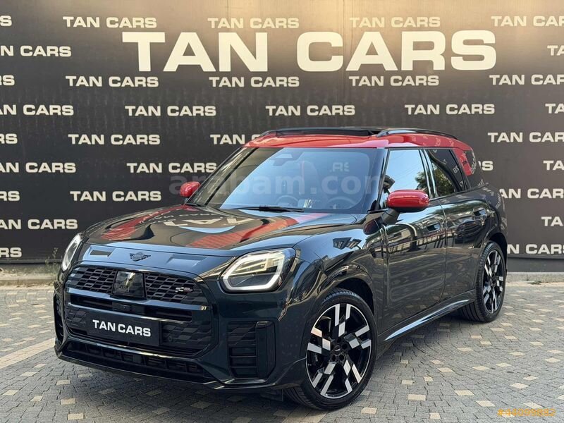 TAN CARS'DAN 2024 MİNİ COUNTRYMAN 1.5 C JCW HATASIZ KIRMIZI-GRİ