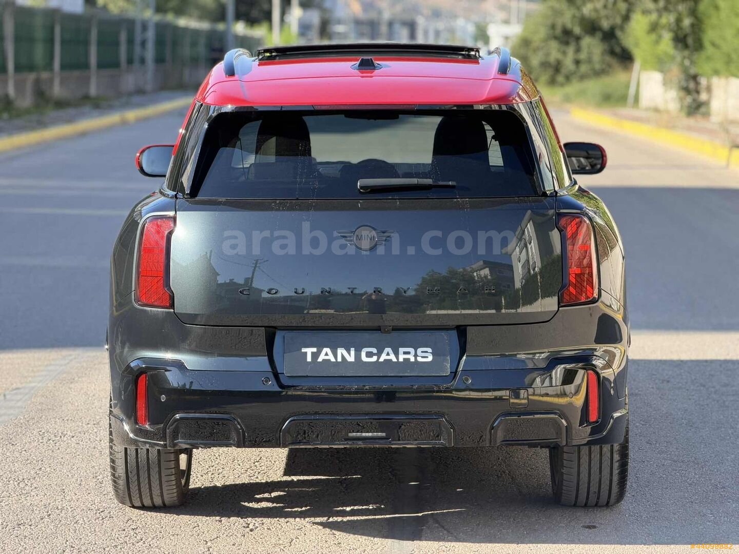TAN CARS'DAN 2024 MİNİ COUNTRYMAN 1.5 C JCW HATASIZ KIRMIZI-GRİ 6