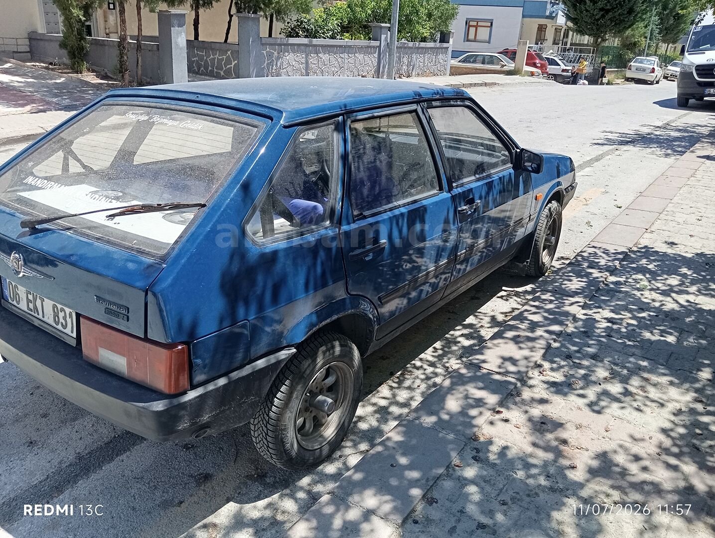 Sahibinden Lada Samara 1.5 2000 Model Ankara 185.000 km Mavi 3