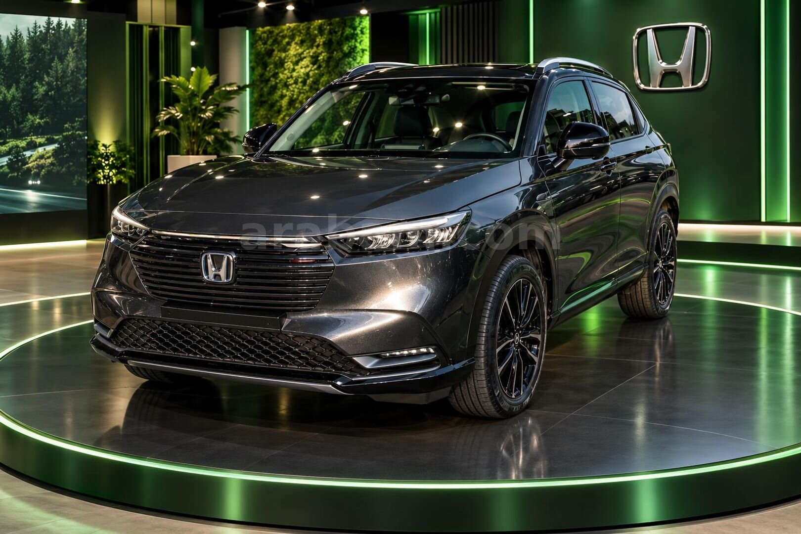 İLK KOKUSU ÜZERİNDE GARAJ ARABASI SİGARA DAHİ İÇİLMEMİŞ HONDA HRV STYLE 1