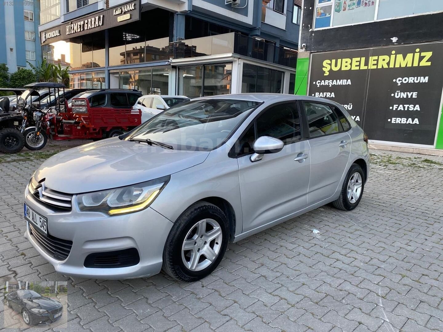 2015 CİTROËN C 4 EASY DİZEL 395.000 KREDİ/48 AY VADE 4
