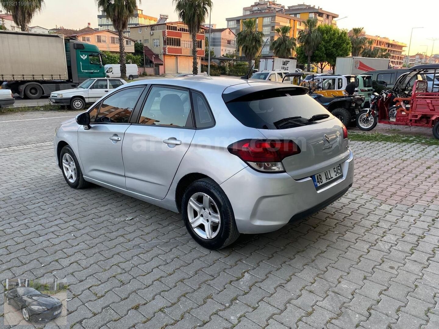 2015 CİTROËN C 4 EASY DİZEL 395.000 KREDİ/48 AY VADE 7