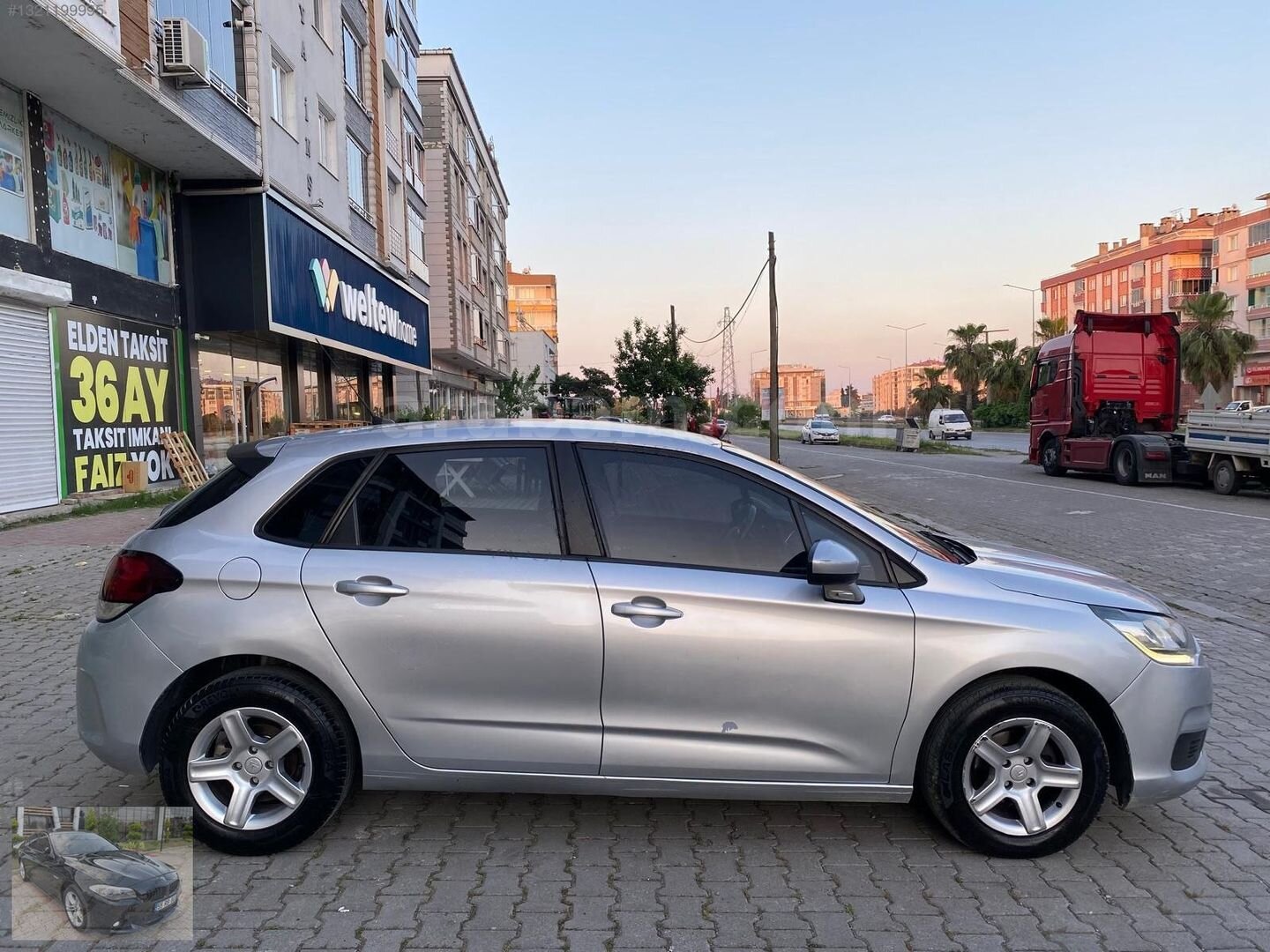 2015 CİTROËN C 4 EASY DİZEL 395.000 KREDİ/48 AY VADE 5