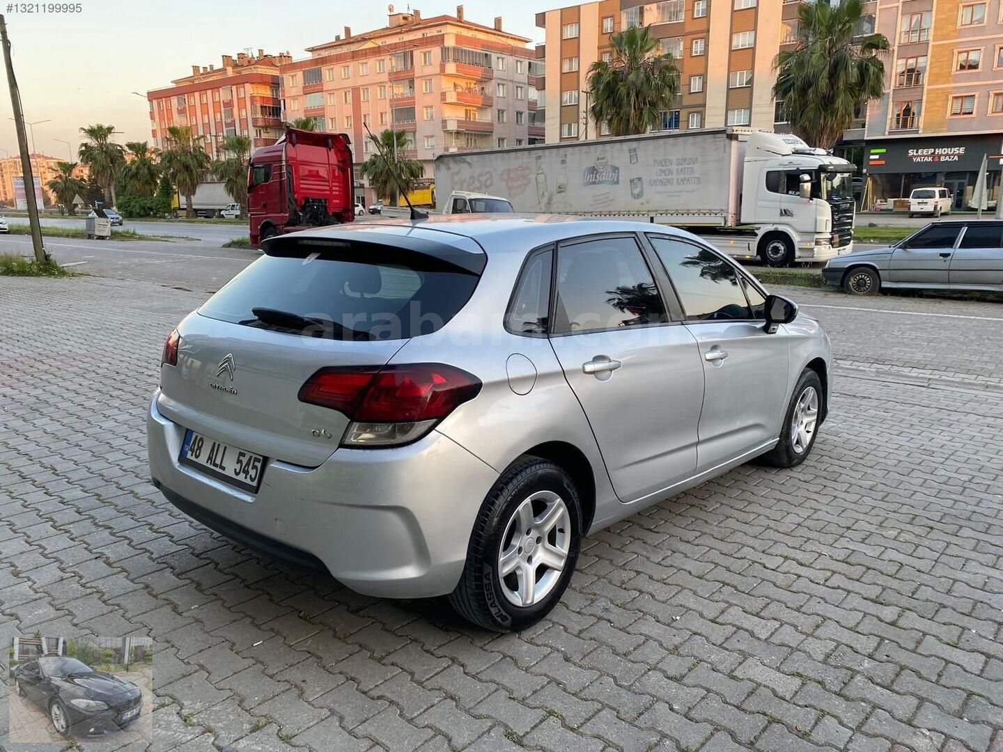 2015 CİTROËN C 4 EASY DİZEL 395.000 KREDİ/48 AY VADE 6