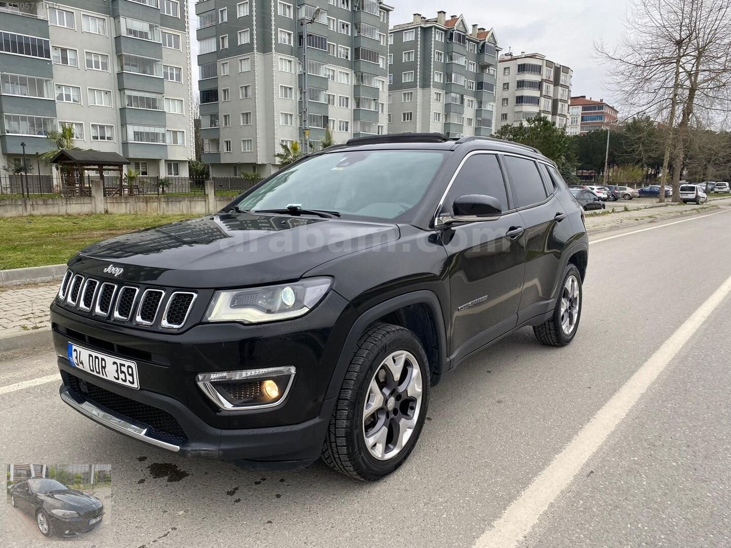 Galeriden Jeep Compass 1.4 Limited 2020 Model Samsun 91.000 km Siyah 5