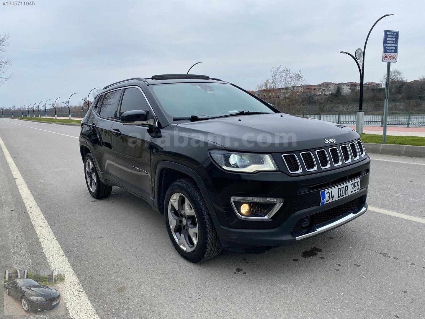 Galeriden Jeep Compass 1.4 Limited 2020 Model Samsun 91.000 km Siyah 4