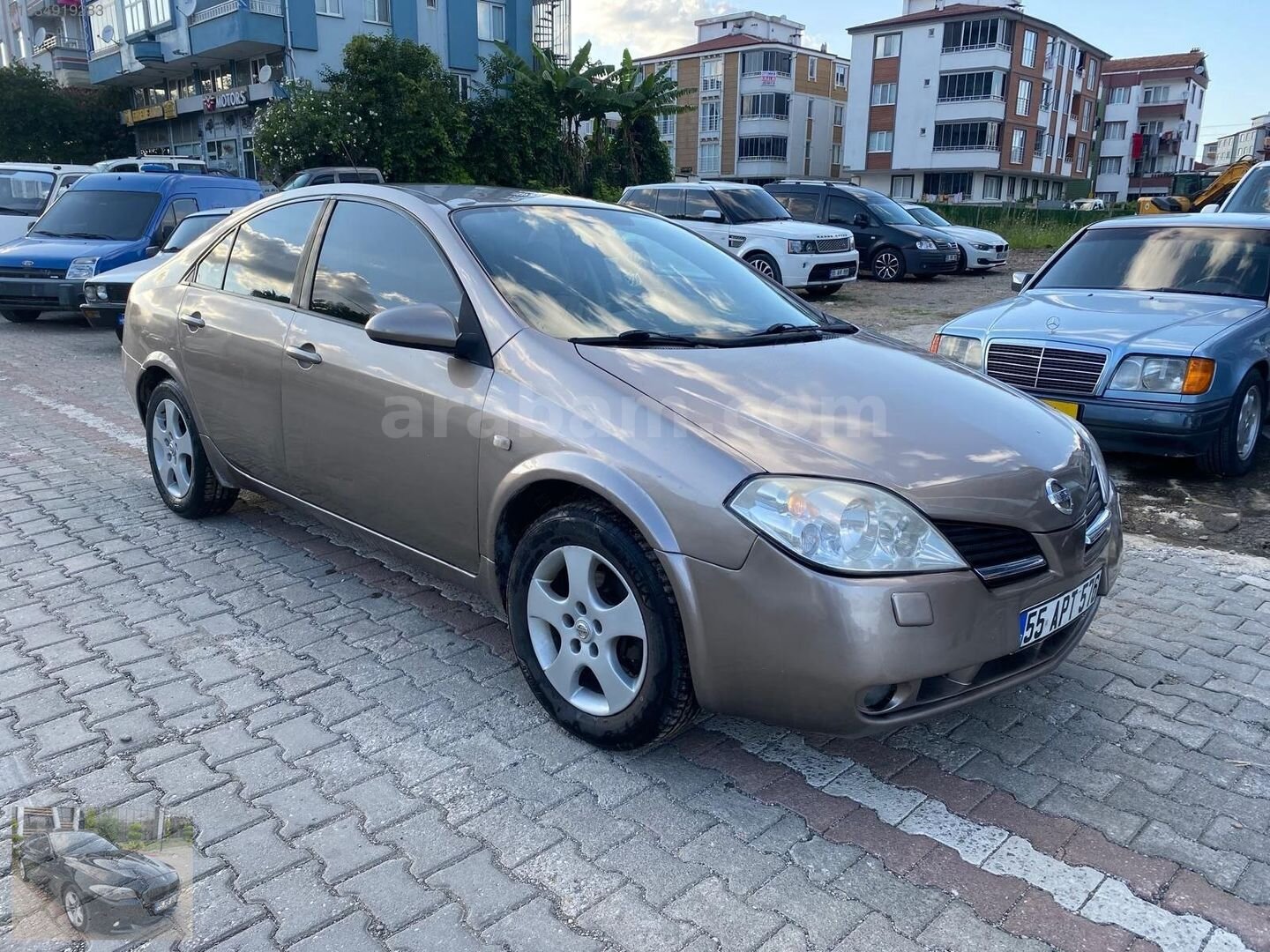 Galeriden Nissan Primera 1.6 Tekna 2005 Model Samsun 246.000 km Kahverengi 5