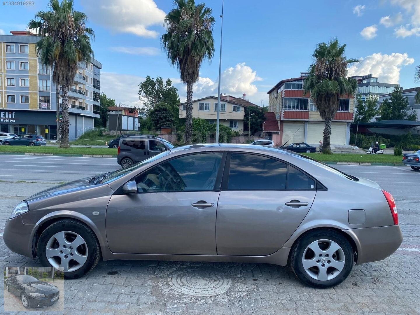 Galeriden Nissan Primera 1.6 Tekna 2005 Model Samsun 246.000 km Kahverengi 2