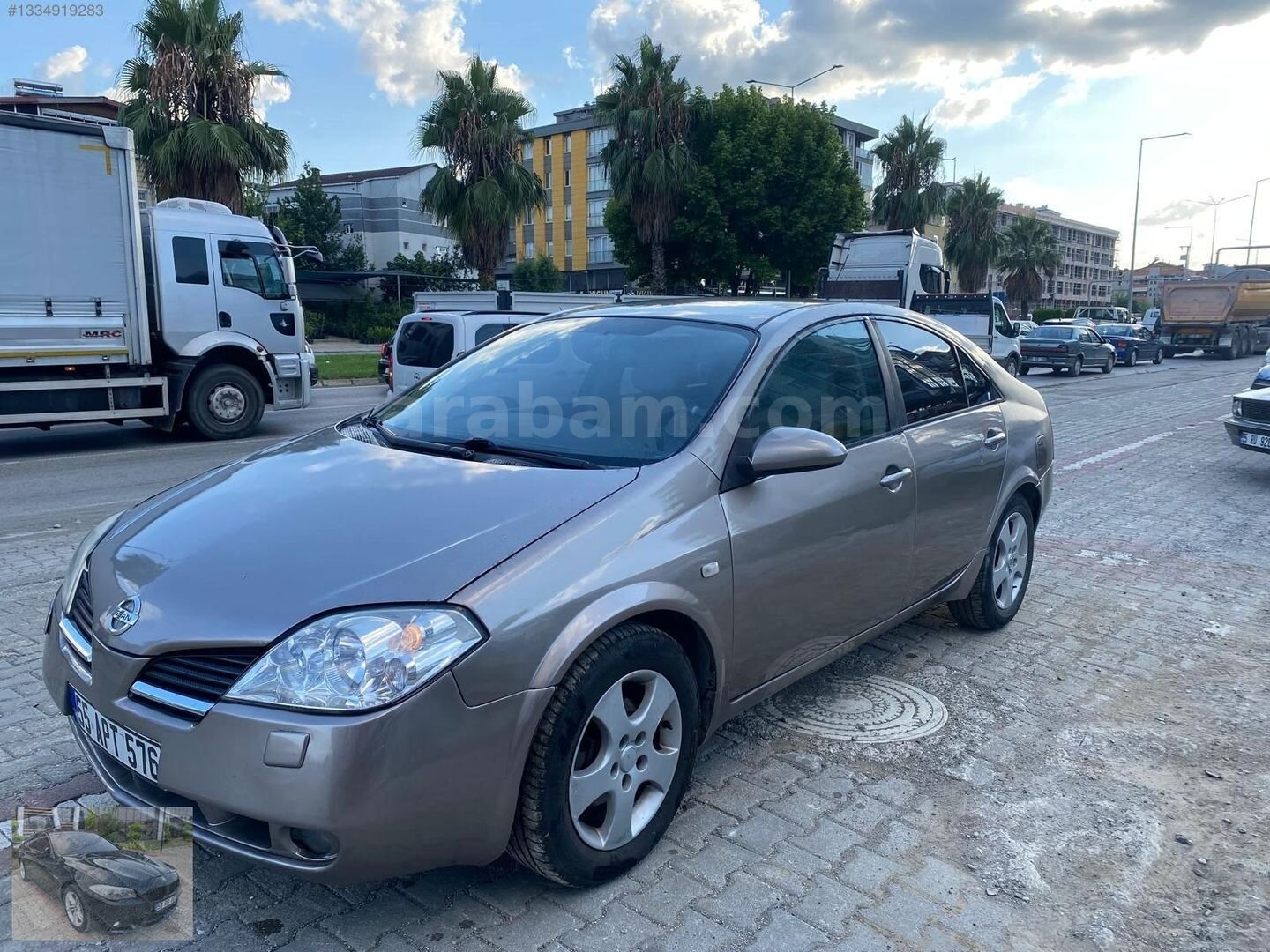 Galeriden Nissan Primera 1.6 Tekna 2005 Model Samsun 246.000 km Kahverengi 4