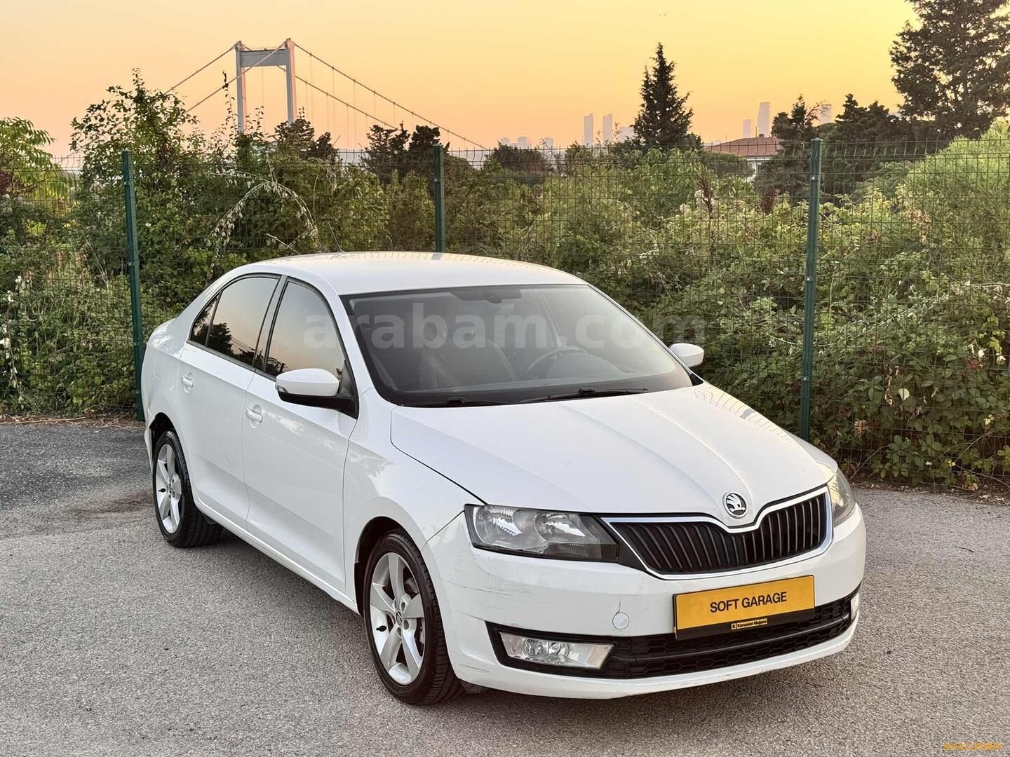 -SOFT GARAGE- 2015 RAPİD 1.4 TDI STYLE OTOMATİK 173.000KM 4