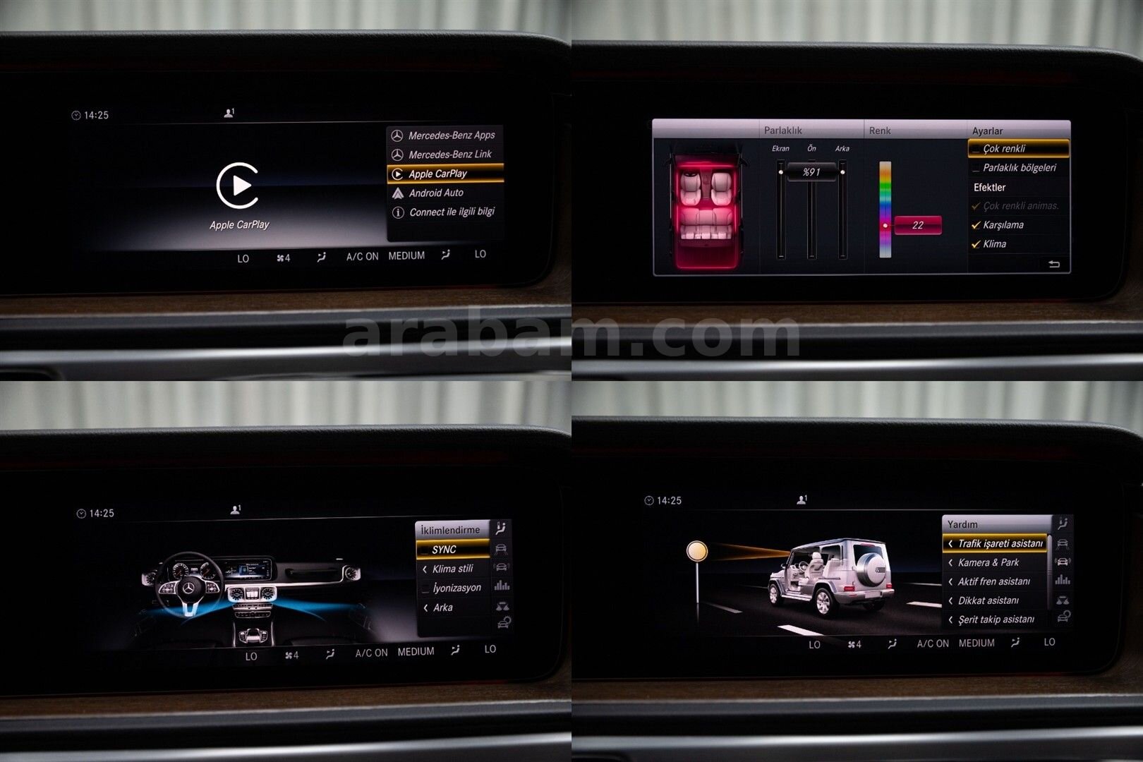 2022 MERCEDES-BENZ G SERISI 400 D 9G-TRONIC 3