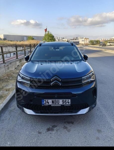 Sahibinden Citroen C5 Aircross 1.5 BlueHDI Shine 2025 Model 21.850 km Mavi