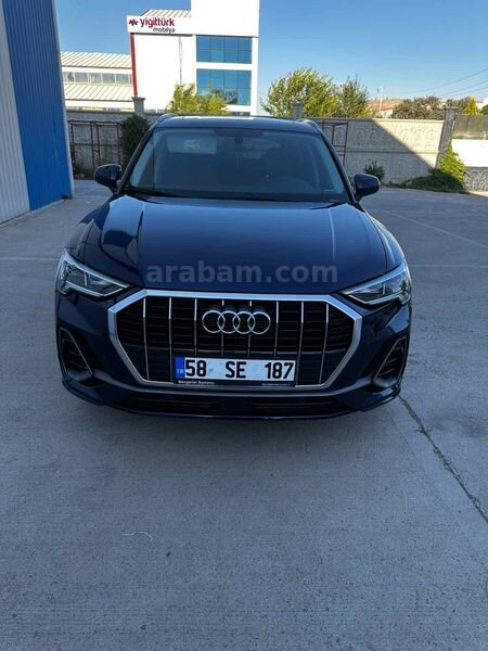 Sahibinden Audi Q3 Sportback 35 TFSI S Line 2021 Model 44.000 km Lacivert