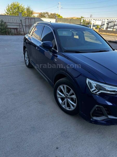 Sahibinden Audi Q3 Sportback 35 TFSI S Line 2021 Model 44.000 km Lacivert 2
