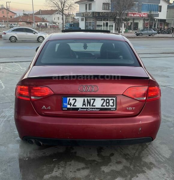 Sahibinden Audi A4 Sedan 1.8 TFSI 2009 Model Konya 7