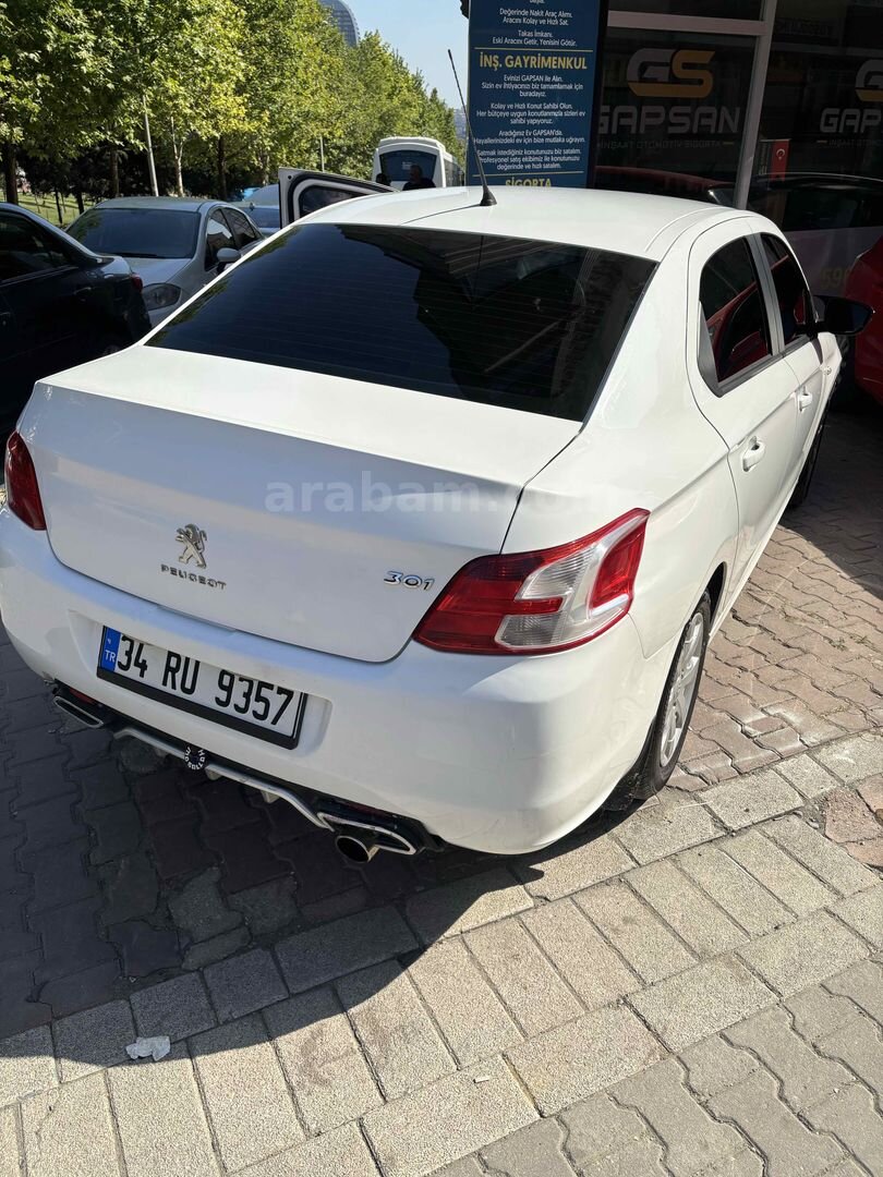 Sahibinden Peugeot 301 1.6 HDi Active 2016 Model 2.227 km Beyaz 4