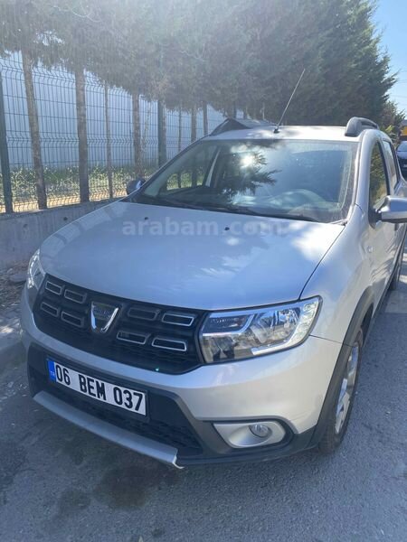 Sahibinden Dacia Sandero 0.9 TCe Stepway Easy-R 2018 Model Kocaeli 87.000 km Gri