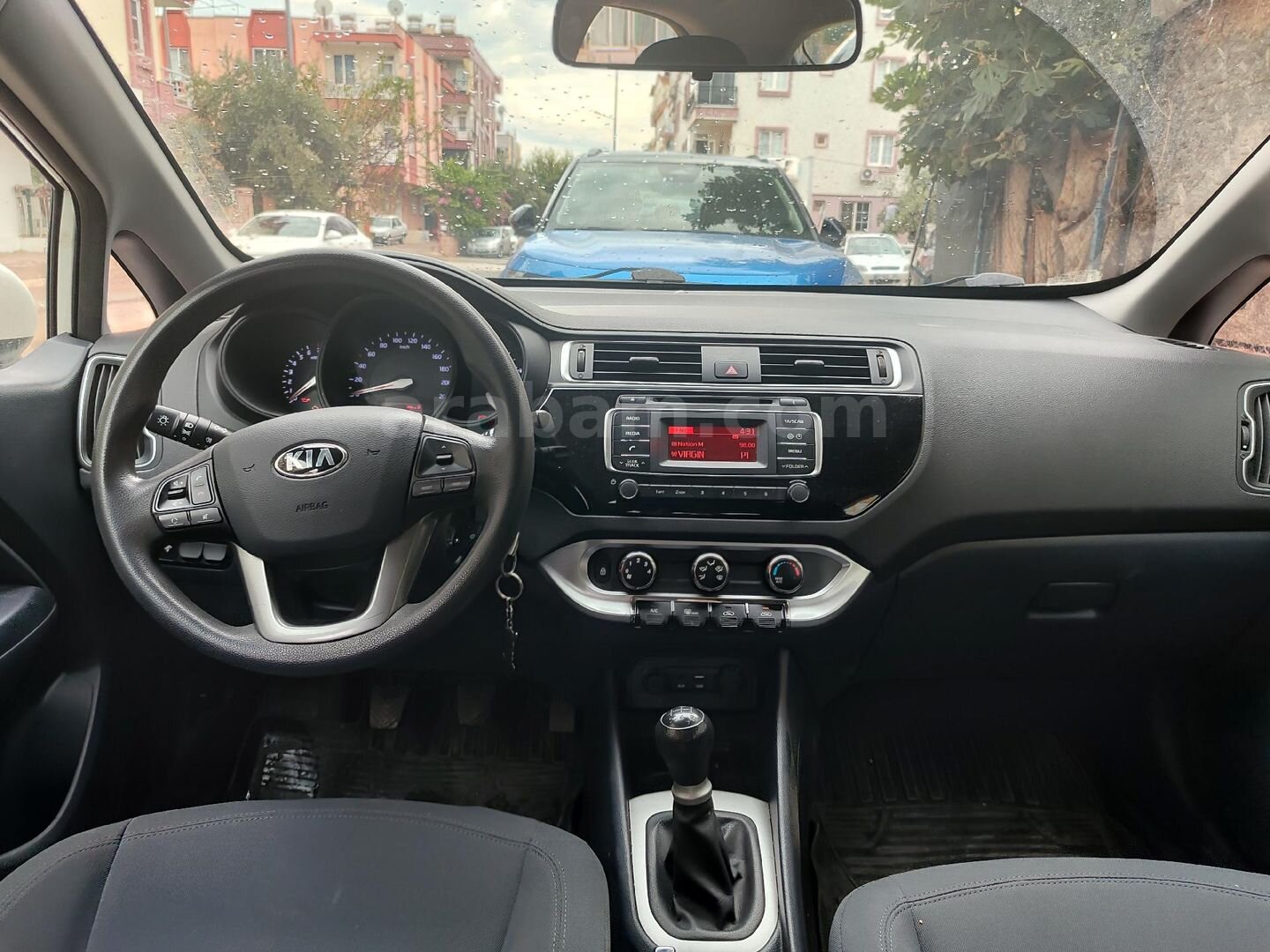 Sahibinden Kia Rio 1.25 CVVT Comfort 2016 Model Antalya 65.000 km Beyaz 3
