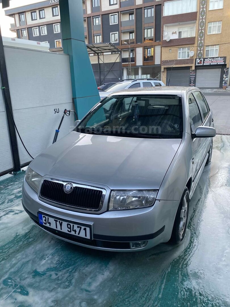 Sahibinden Skoda Fabia 1.4 Elegance 2002 Model Gri 6