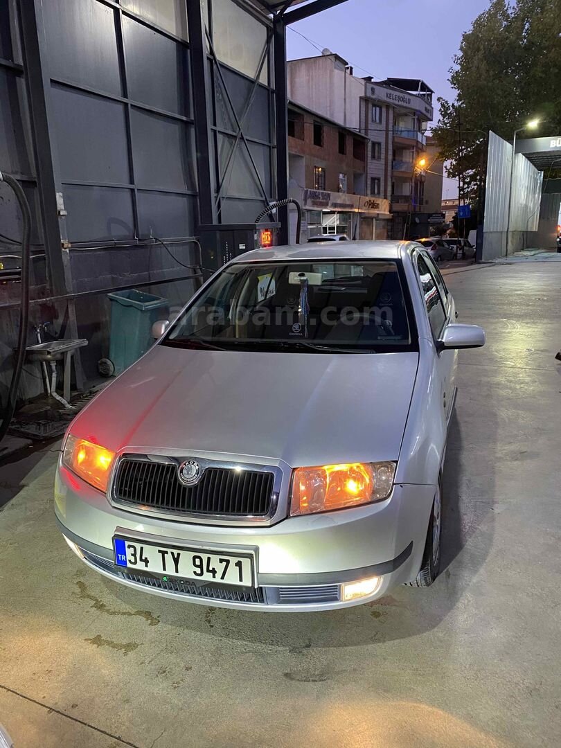 Sahibinden Skoda Fabia 1.4 Elegance 2002 Model Gri 3