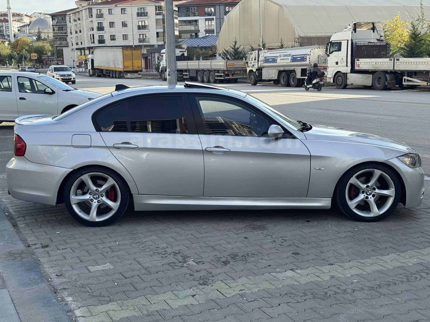 Sahibinden BMW 3 Serisi 320d Premium 2008 Model Ankara 260.000 km Gri (Gümüş) 3