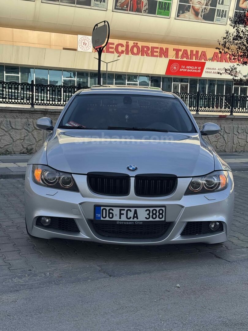 Sahibinden BMW 3 Serisi 320d Premium 2008 Model Ankara 260.000 km Gri (Gümüş) 2