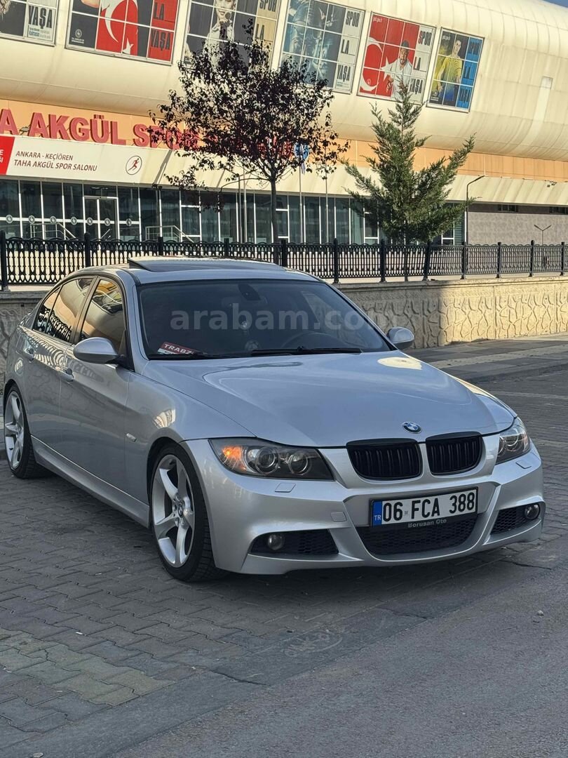 Sahibinden BMW 3 Serisi 320d Premium 2008 Model Ankara 260.000 km Gri (Gümüş) 1